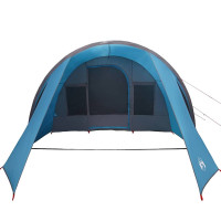 Produktbild för Tunnel Tält 4-Personer med tak Blå och grå 778 x 356 x 210 cm
