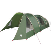Produktbild för Tunnel Tält 5-Personer med tak Grön och Vit 805 x 405 x 211 cm