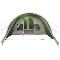 Produktbild för Tunnel Tält 5-Personer med tak Grön och Vit 805 x 405 x 211 cm