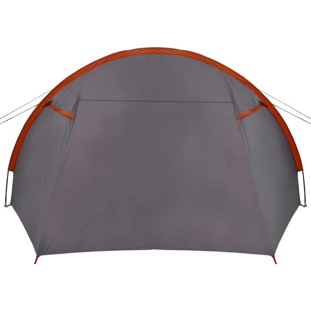 Produktbild för Tunnel Tält 5-Personer Grå och orange 805 x 405 x 211 cm