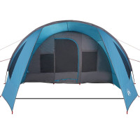 Produktbild för Tunnel Tent 6-Person med tak Blå och grå 890 x 470 x 220 cm