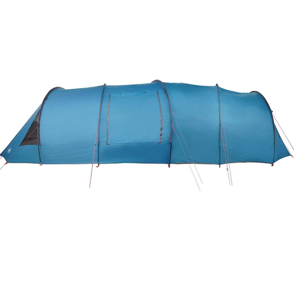 Produktbild för Tunnel Tent 6-Person med tak Blå och grå 890 x 470 x 220 cm