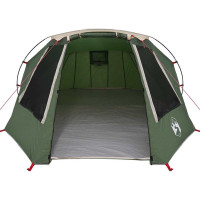 Produktbild för Tunnel Tent 3-Person med tak Grön och Vit 328 x 228 x 115 cm