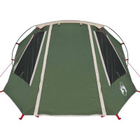 Produktbild för Tunnel Tent 3-Person med tak Grön och Vit 328 x 228 x 115 cm