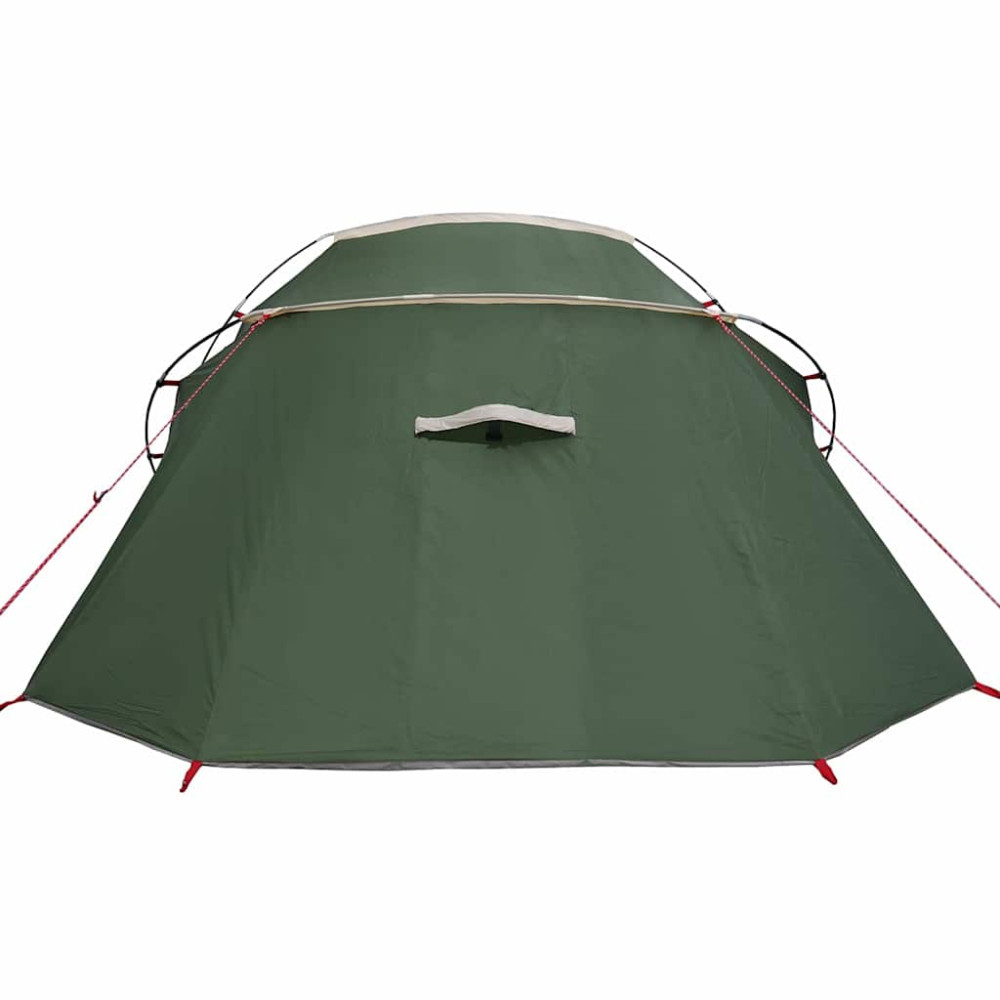 Produktbild för Tunnel Tent 3-Person med tak Grön och Vit 328 x 228 x 115 cm