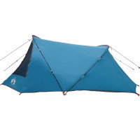 Produktbild för Tunnel Tent 3-Person med tak Blå och grå 328 x 228 x 115 cm