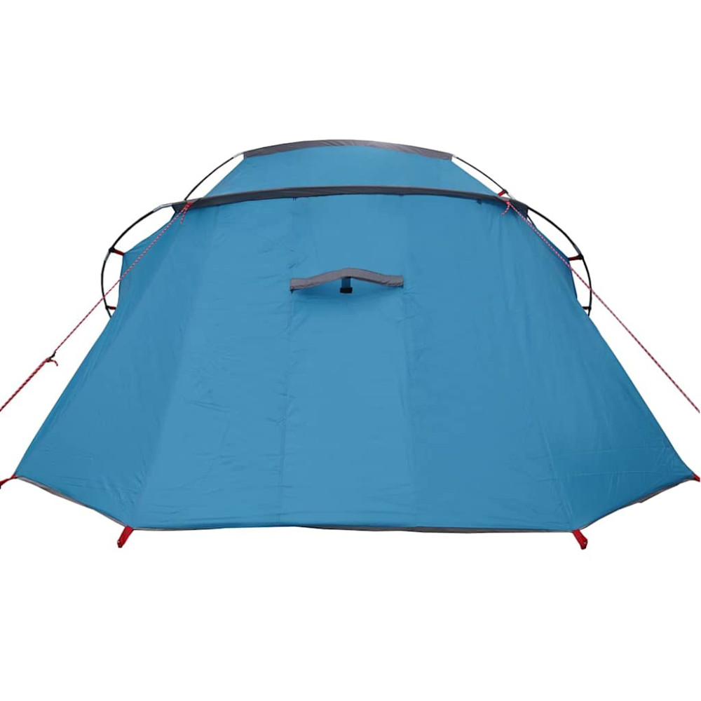 Produktbild för Tunnel Tent 3-Person med tak Blå och grå 328 x 228 x 115 cm