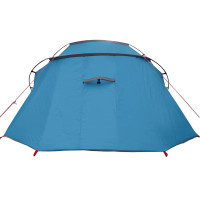Produktbild för Tunnel Tent 3-Person med tak Blå och grå 328 x 228 x 115 cm