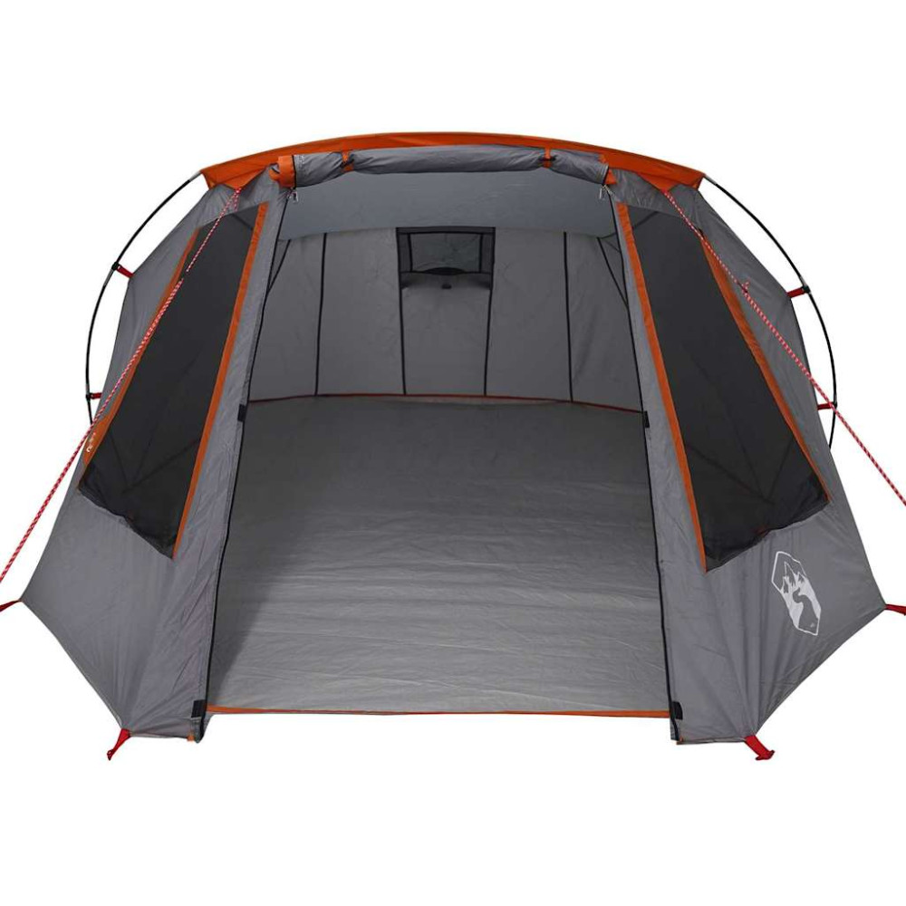 Produktbild för Tunnel Tent 3-Person med tak Grå och orange 328 x 228 x 115 cm