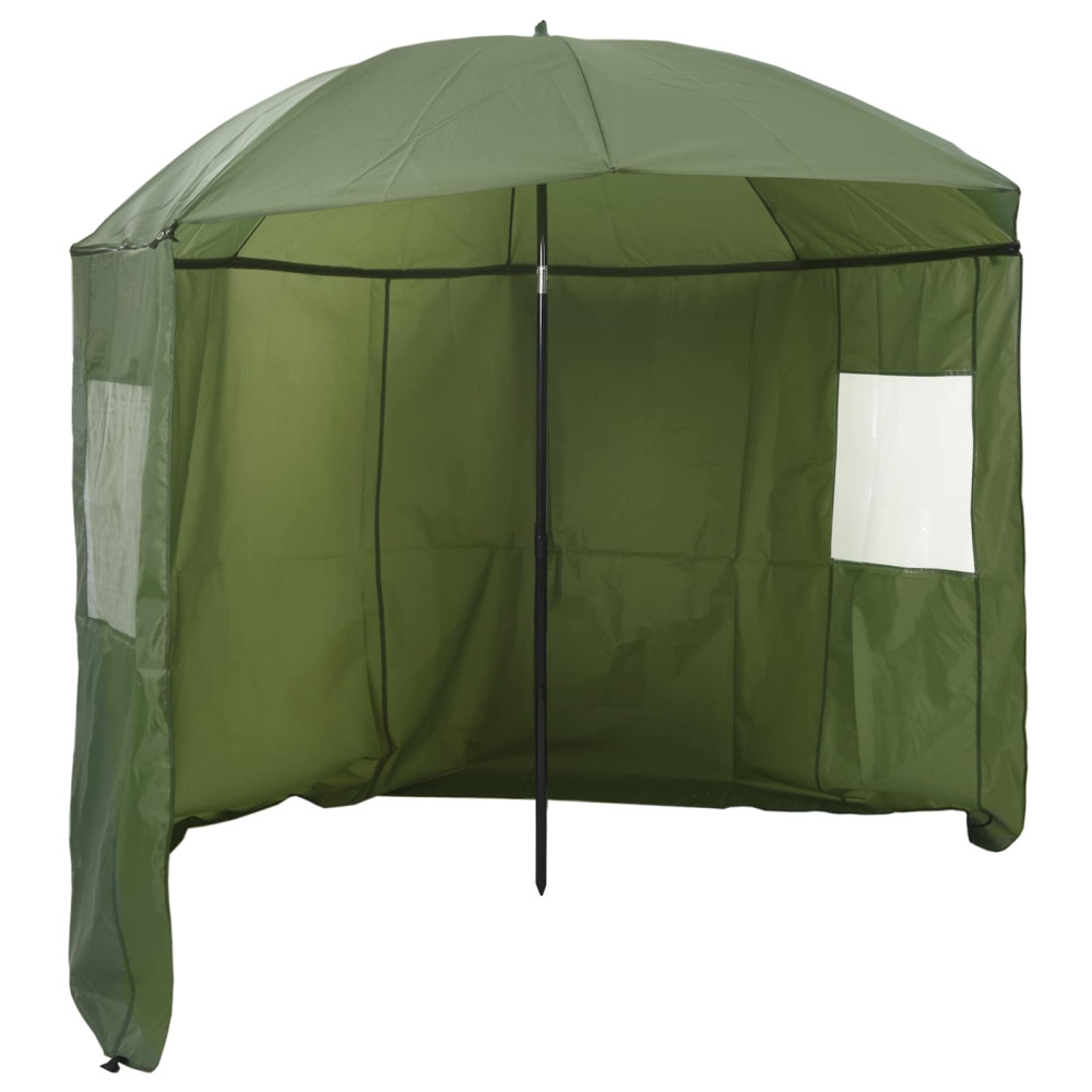 Produktbild för Fiskestångsparaply Gul armé 300 x 240 cm Oxford Polyester