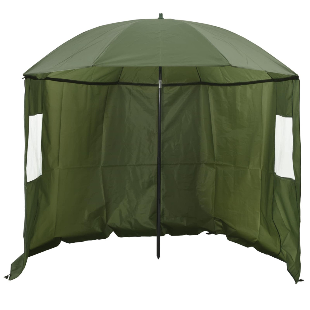 Produktbild för Fiskestångsparaply Gul armé 300 x 240 cm Oxford Polyester