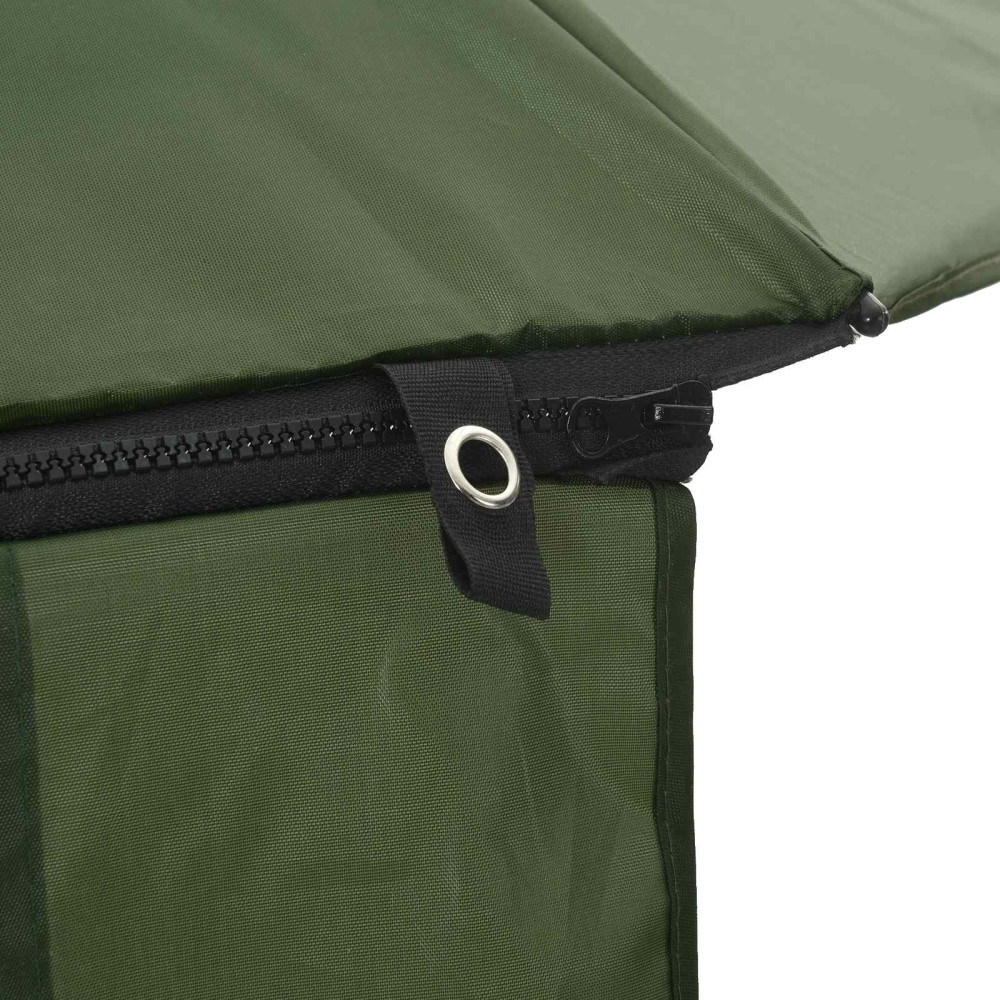 Produktbild för Fiskestångsparaply Gul armé 300 x 240 cm Oxford Polyester