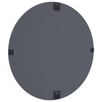 Produktbild för Väggspegel Rund Ø 70 cm härdat glas