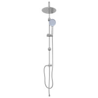 Produktbild för Duschsystem Silver 47 x 20 x 95 cm Rostfritt stål
