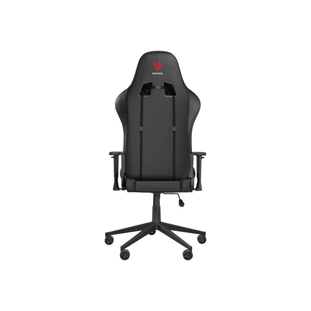 Produktbild för Genesis Nitro 440 G2 - spelstol - SensiMesh fabric, eco-läder - svart