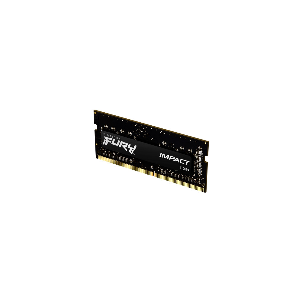 Produktbild för Kingston FURY Impact - DDR4 - modul - 8 GB - SO DIMM 260-pin - 3200 MHz / PC4-25600 - ej buffrad