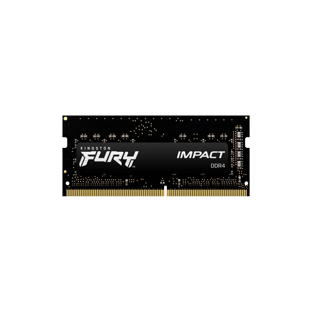 Produktbild för Kingston FURY Impact - DDR4 - modul - 8 GB - SO DIMM 260-pin - 3200 MHz / PC4-25600 - ej buffrad