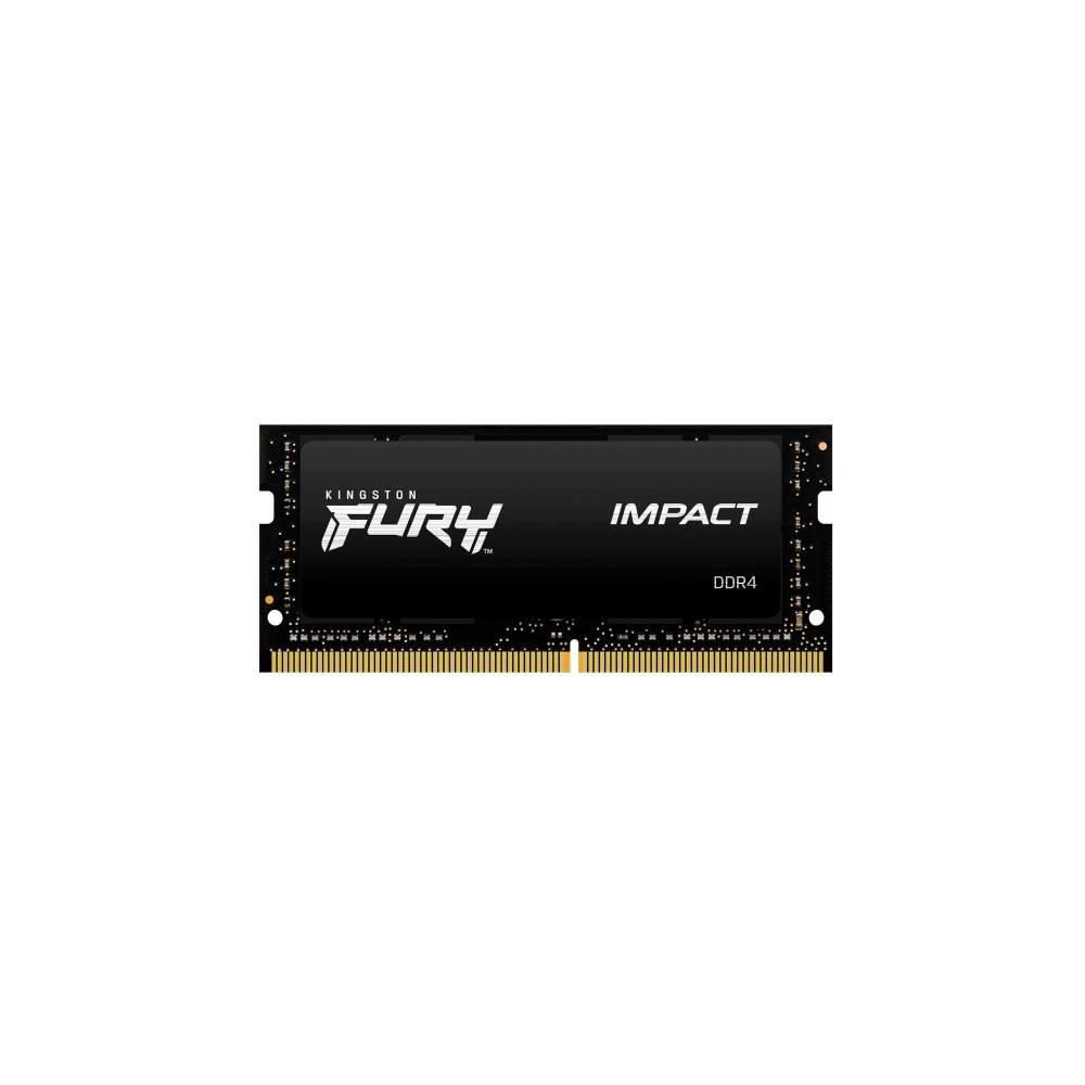 Produktbild för Kingston FURY Impact - DDR4 - modul - 8 GB - SO DIMM 260-pin - 3200 MHz / PC4-25600 - ej buffrad
