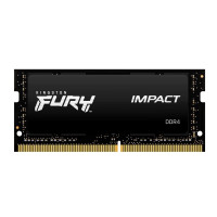 Produktbild för Kingston FURY Impact - DDR4 - modul - 8 GB - SO DIMM 260-pin - 3200 MHz / PC4-25600 - ej buffrad