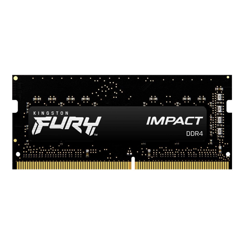 Produktbild för Kingston FURY Impact - DDR4 - modul - 8 GB - SO DIMM 260-pin - 3200 MHz / PC4-25600 - ej buffrad
