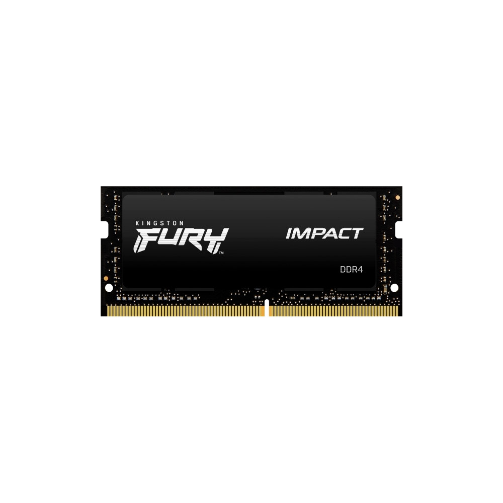 Produktbild för Kingston FURY Impact - DDR4 - modul - 8 GB - SO DIMM 260-pin - 3200 MHz / PC4-25600 - ej buffrad
