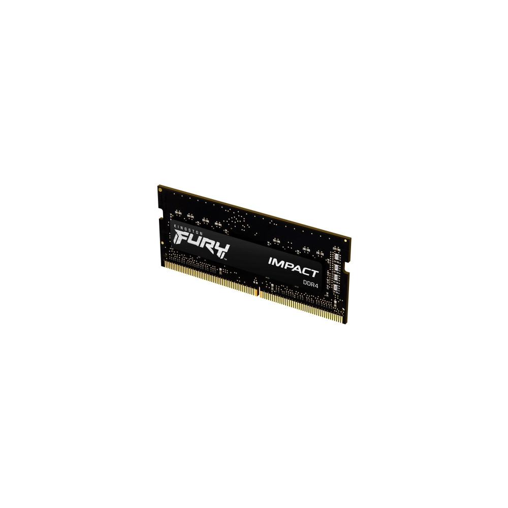 Produktbild för Kingston FURY Impact - DDR4 - modul - 8 GB - SO DIMM 260-pin - 3200 MHz / PC4-25600 - ej buffrad