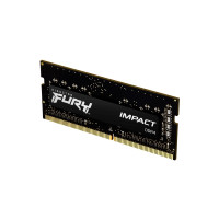 Produktbild för Kingston FURY Impact - DDR4 - modul - 8 GB - SO DIMM 260-pin - 3200 MHz / PC4-25600 - ej buffrad