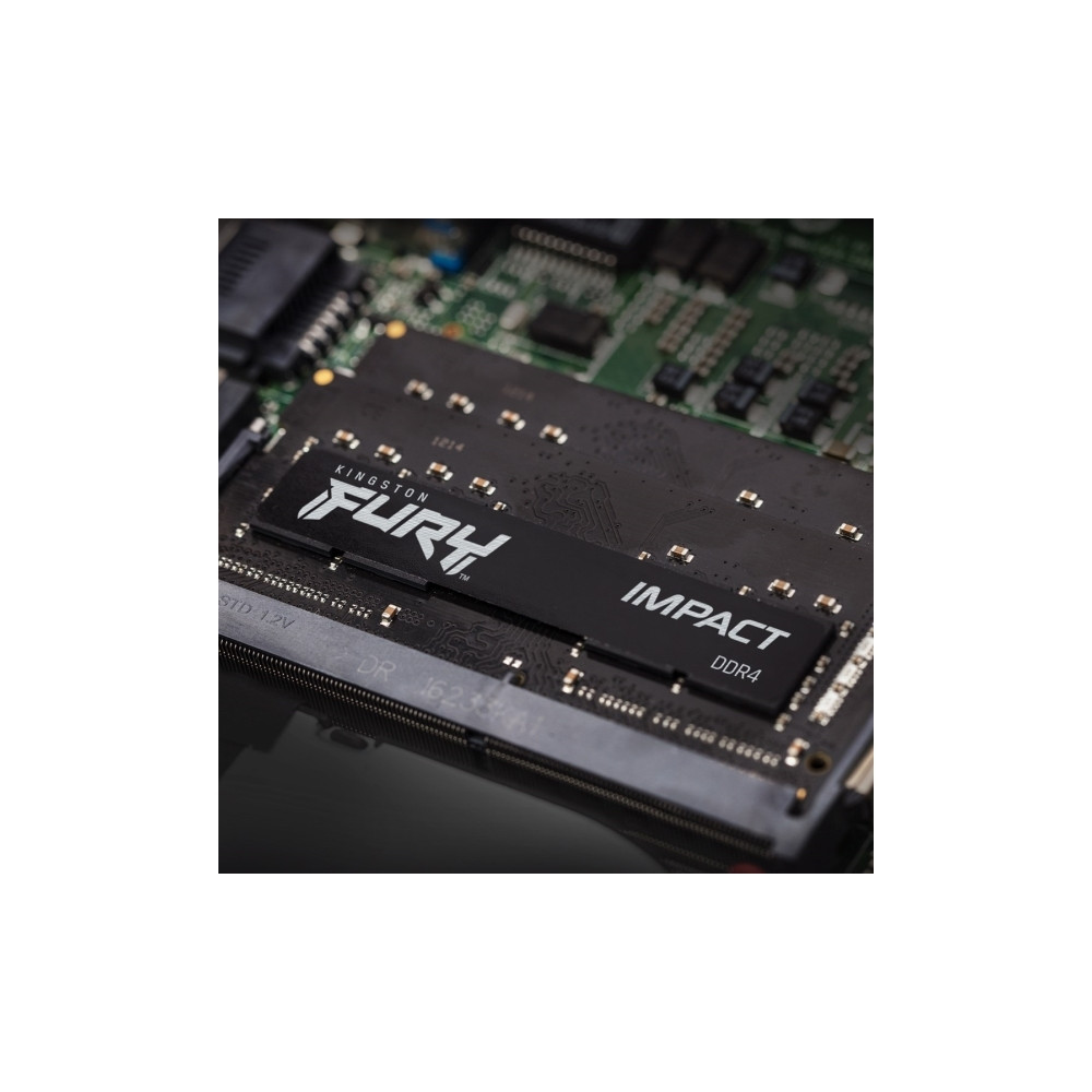 Produktbild för Kingston FURY Impact - DDR4 - modul - 8 GB - SO DIMM 260-pin - 3200 MHz / PC4-25600 - ej buffrad