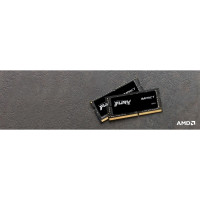Produktbild för Kingston FURY Impact - DDR4 - modul - 8 GB - SO DIMM 260-pin - 3200 MHz / PC4-25600 - ej buffrad