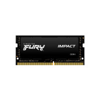 Produktbild för Kingston FURY Impact - DDR4 - modul - 8 GB - SO DIMM 260-pin - 3200 MHz / PC4-25600 - ej buffrad