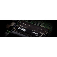 Produktbild för Kingston FURY Impact - DDR4 - modul - 8 GB - SO DIMM 260-pin - 3200 MHz / PC4-25600 - ej buffrad