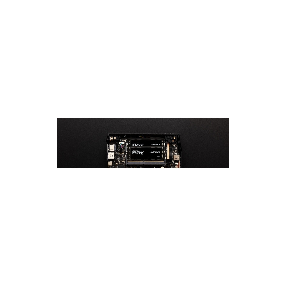 Produktbild för Kingston FURY Impact - DDR4 - modul - 8 GB - SO DIMM 260-pin - 3200 MHz / PC4-25600 - ej buffrad