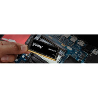 Produktbild för Kingston FURY Impact - DDR4 - modul - 8 GB - SO DIMM 260-pin - 3200 MHz / PC4-25600 - ej buffrad
