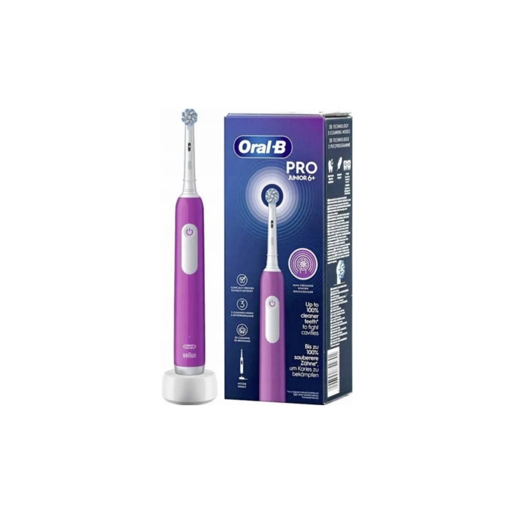 Produktbild för Oral-B Pro Junior - tandborste - lila
