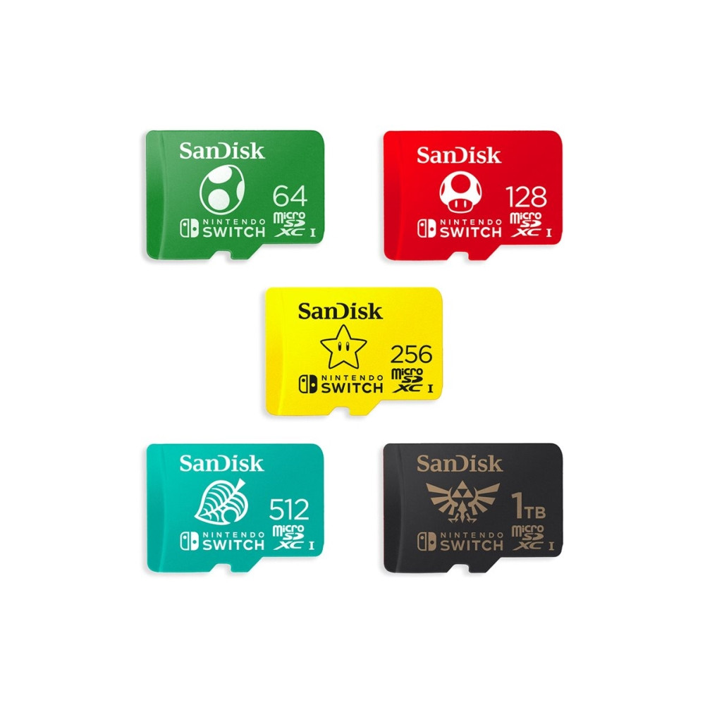 Produktbild för SanDisk Nintendo Switch - flash-minneskort - 512 GB - mikroSDXC UHS-I