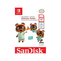 Produktbild för SanDisk Nintendo Switch - flash-minneskort - 512 GB - mikroSDXC UHS-I