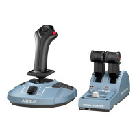 Produktbild för Thrustmaster Civil Aviation (TCA) Officer Pack Airbus Edition - joystick och spjäll - kabelansluten