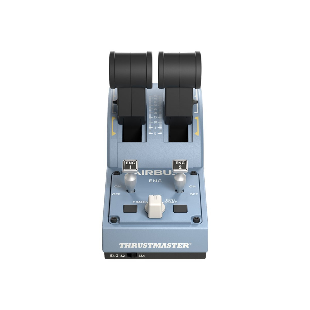 Produktbild för Thrustmaster Civil Aviation (TCA) Officer Pack Airbus Edition - joystick och spjäll - kabelansluten