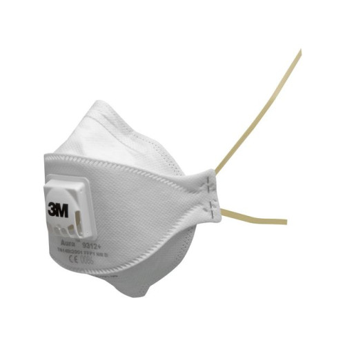 3M Andningsskydd 3M FFP1 med ventil 10/fp