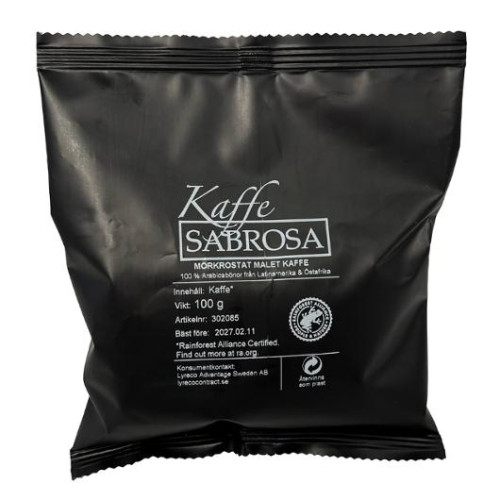 No Brand Kaffe SABROSA Mörkrost 100g 64/fp