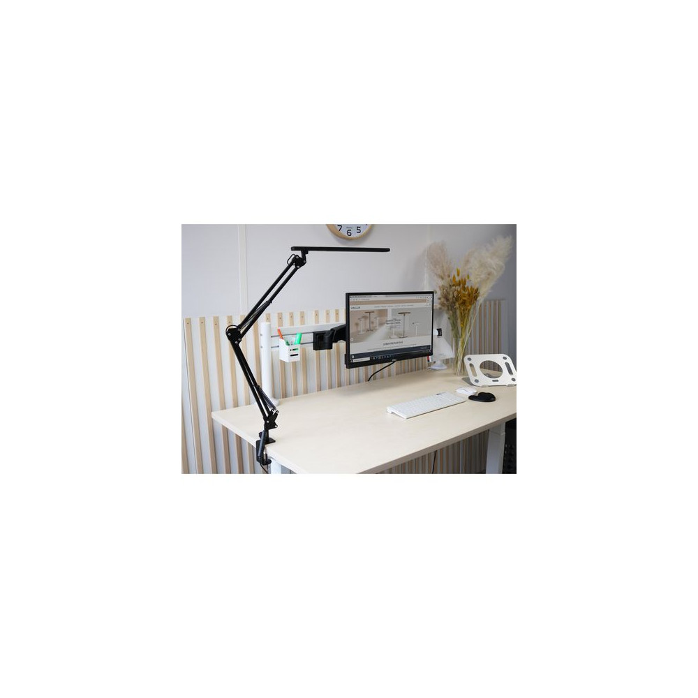 Produktbild för Lampa UNILUX Swingo 2.0 LED svart