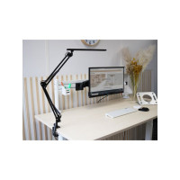 Produktbild för Lampa UNILUX Swingo 2.0 LED svart