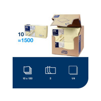 Produktbild för Servett TORK Lunch 3-lags champ 150/fp