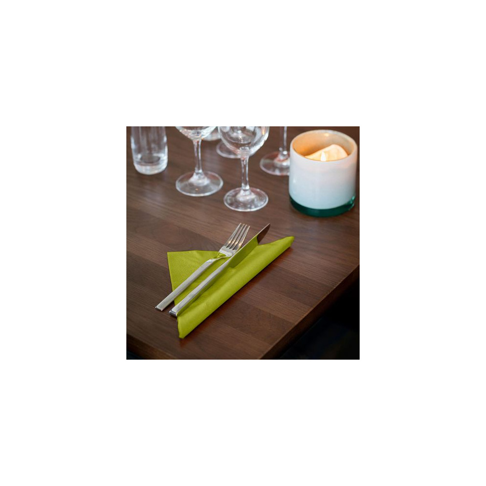 Produktbild för Servett TORK Lunch 3-lags lime 150/fp