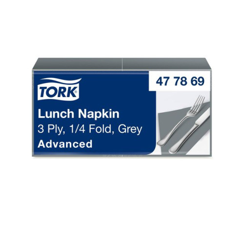 TORK Servett TORK Lunch 3-lags grå 150/fp