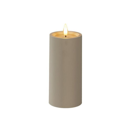 KONSTSMIDE Blockljus KONSTSMIDE LEDtimer beige 15cm
