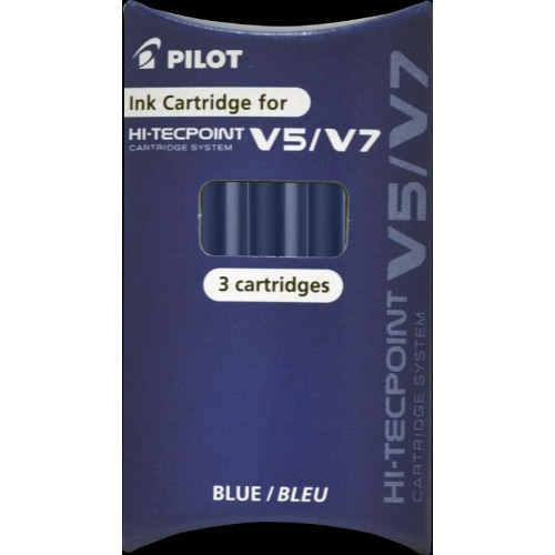 PILOT Refill PILOT Hi-Tecpoint V5/V7 blå 3/fp