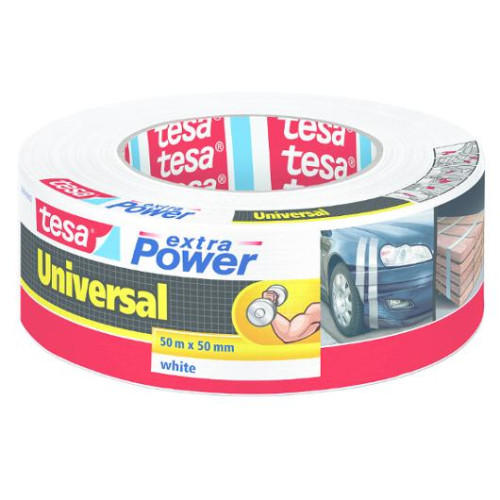 tesa Vävtejp TESA Extra Power 50mmx50m vit