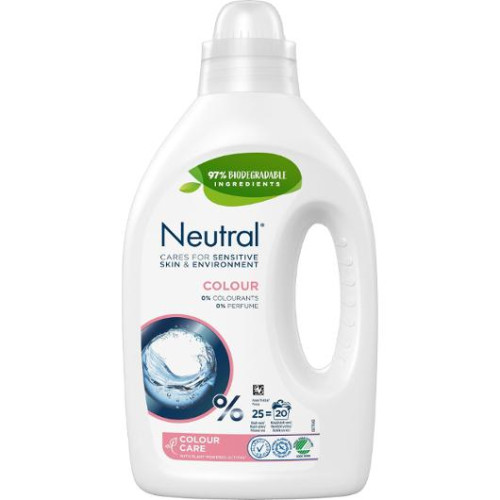 Neutral Tvättmedel NEUTRAL Colour flytande 1,25L