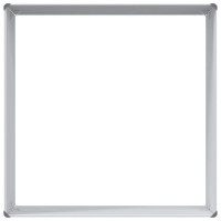 Produktbild för Upphöjd odlingslåda Ljusbrun 100 x 100 x 45 cm